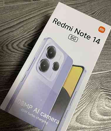 Redmi Note 14 5G NFC 6/128GB Black ! Новый! В заводской пленке Харьков