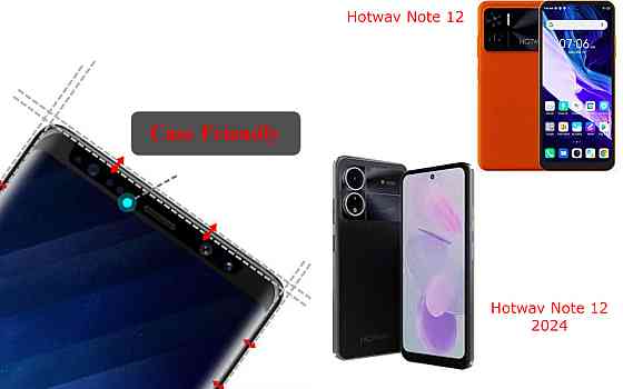 Захисне скло HyperGlass Pro для Hotwav Note 12, Note 12 2024 – максимальна чутливість та захист Київ