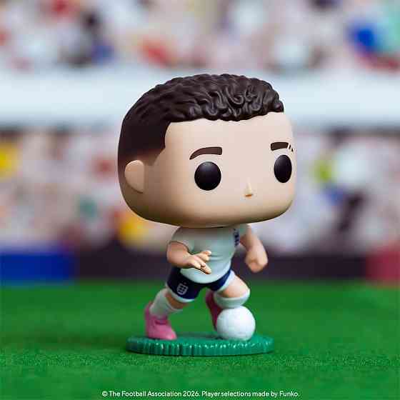 Ігрова фігурка Funko POP! серії Футбол: Англія - Філ Фоден Дніпро