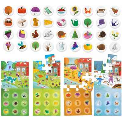 Пазл Headu Лото 4 сезони (MU53672) Вінниця