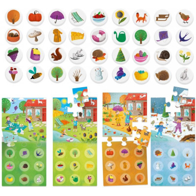 Пазл Headu Лото 4 сезони (MU53672) Вінниця - фото 2