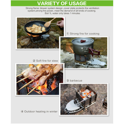 Пальник BRS Твердопаливний BRS-116 (BRS-116) Вінниця - фото 11