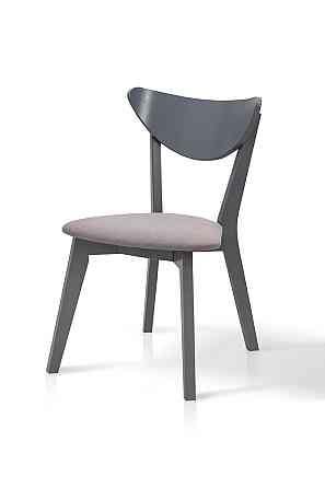 Стілець Лукас м'який, сірий/сіра тканина Київ