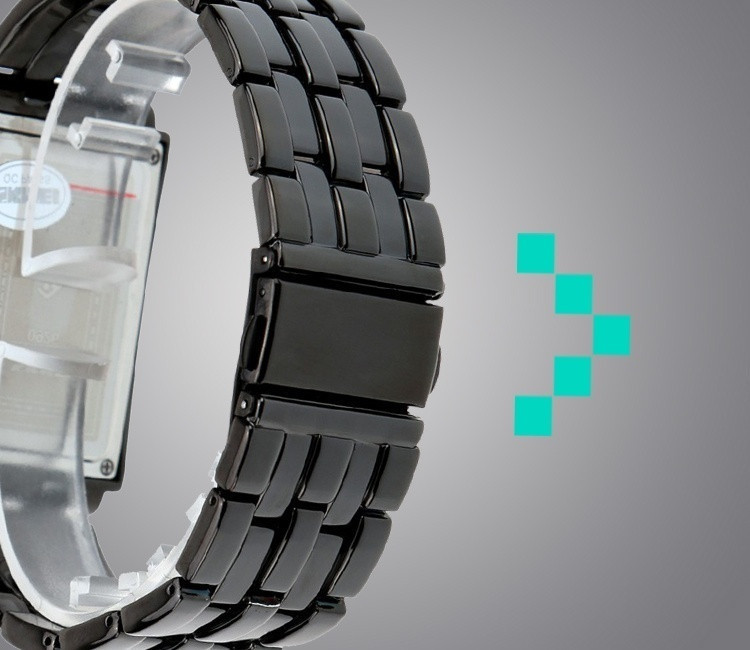 Уникальные бинарные мужские часы Skmei 0926 (Черные) Винница - изображение 7