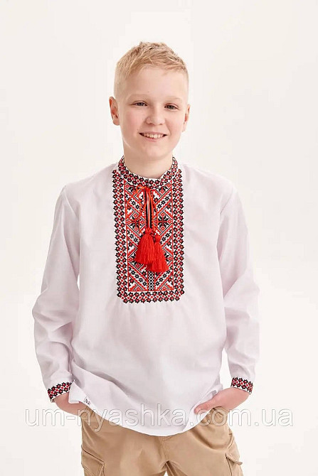 Вышиванка для мальчика 