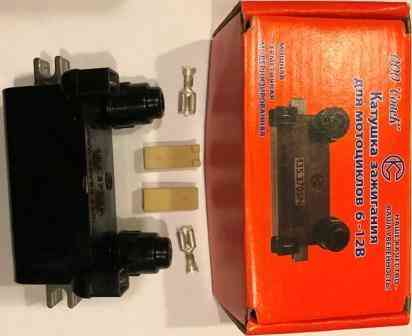 Котушка запалювання МТ, ДНІПРО, УРАЛ 12V (204 -3705) (КСЗ) Мукачево