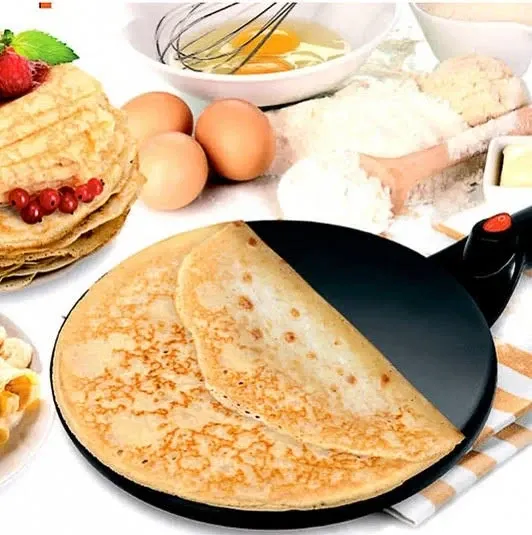 Блинница электрическая CREPE MAKER 20 см 600 Вт, модель 7749 — идеальный прибор для быстрых и вкусных блинов Одесса - изображение 3