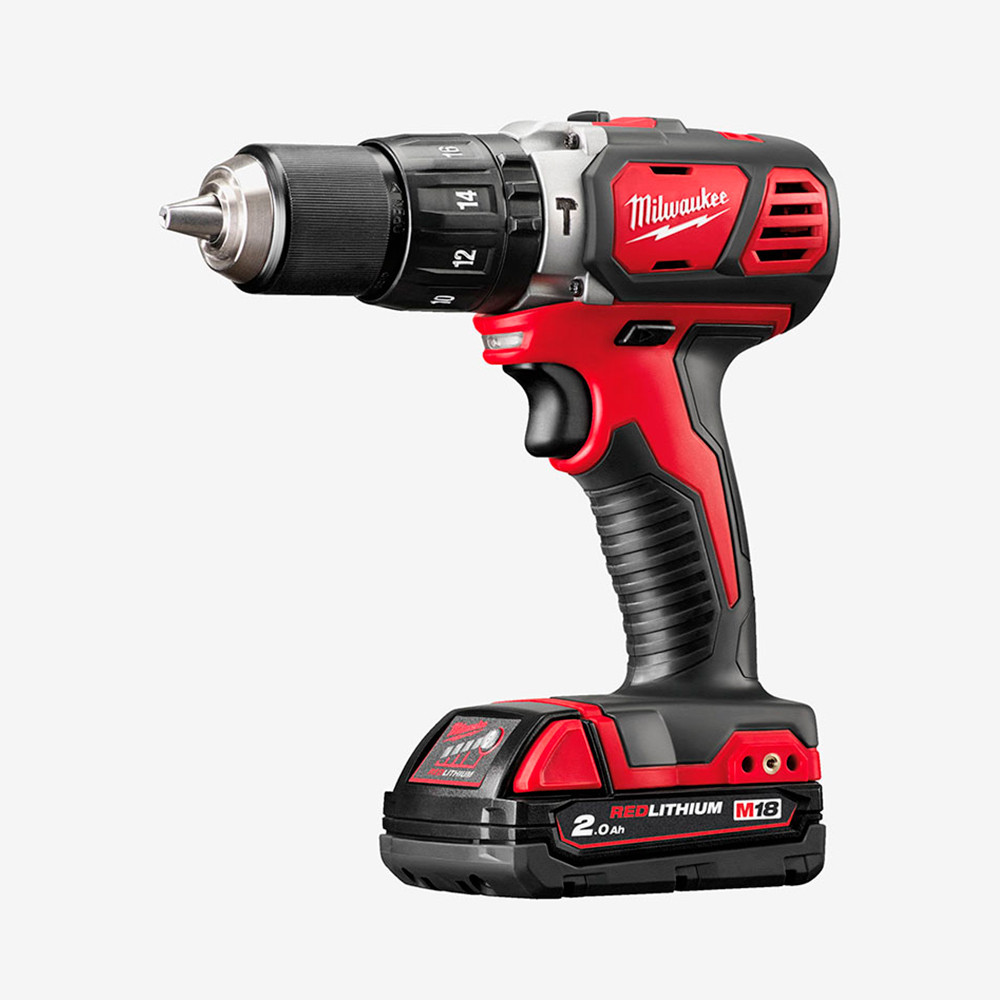 Дриль-шурупокрут з ударом акумуляторний MILWAUKEE, M18 BPD-202С Одеса - фото 1