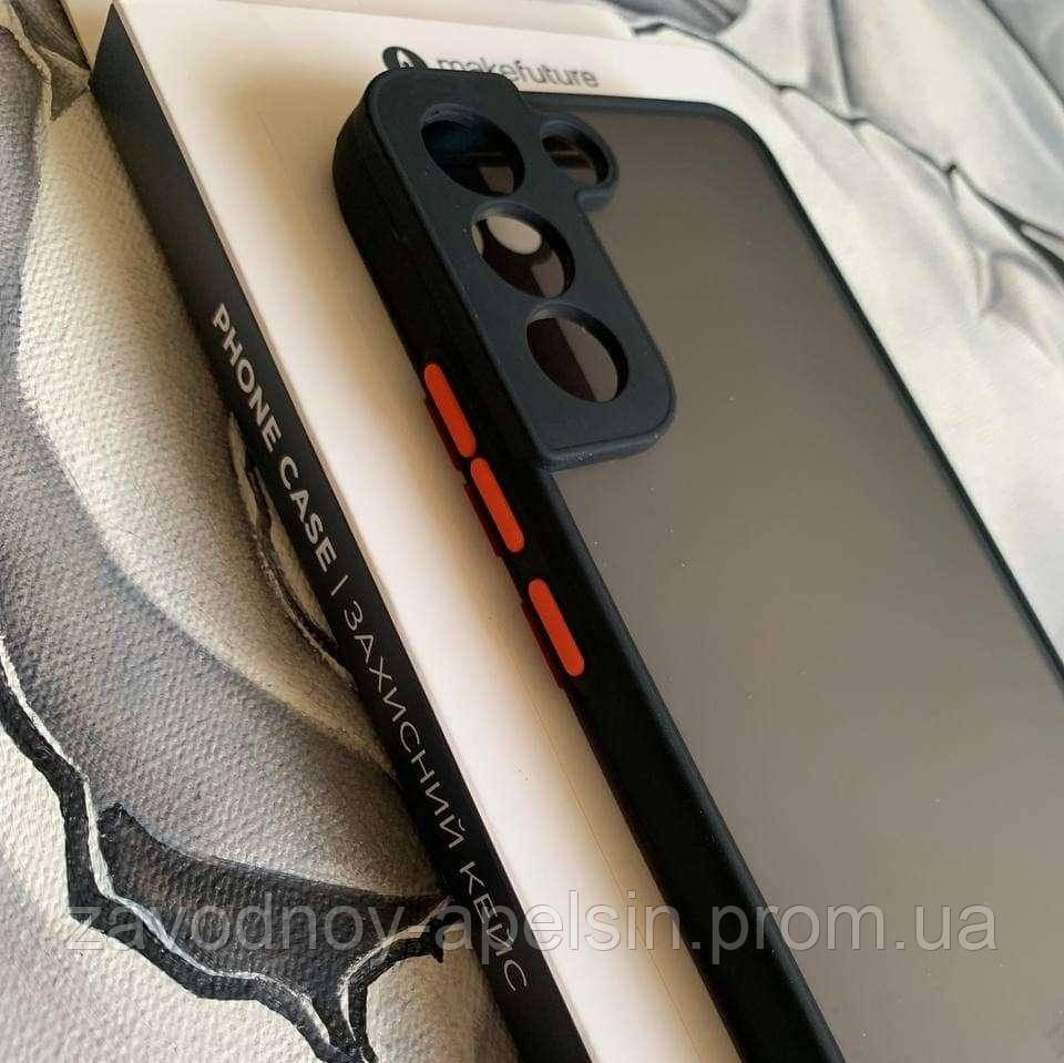 Samsung S22 S901 Защитный чехол MakeFuture (TPU+PC) Одесса - изображение 2