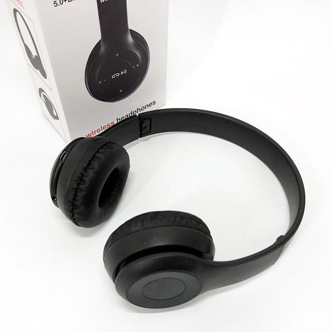 Блютуз наушники Headset, Безпроводные наушники с встроенным микрофоном Хорошие для телефона ID-36 Львов - изображение 2