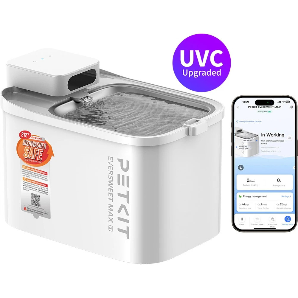 Смарт-поїлка Petkit Eversweet Max 2 White P4116 (UVC) ( 10483 ) Харків - фото 2