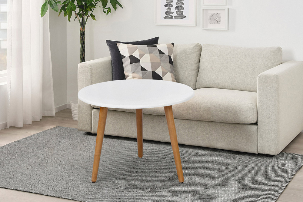 Стіл журнальн Ерік, білий/ясен Київ - фото 2