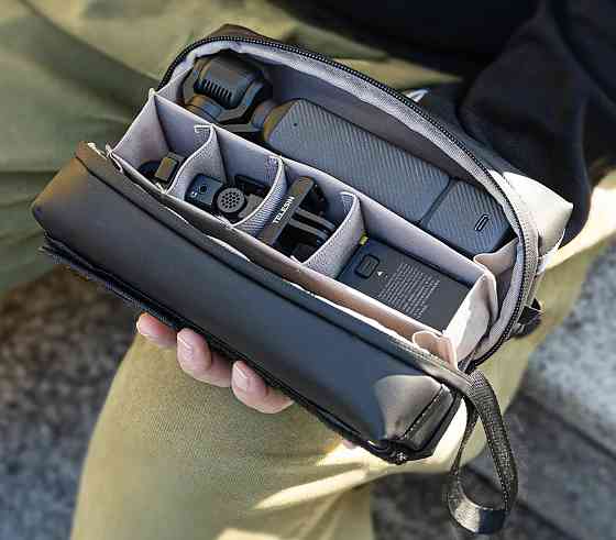 Сумка для DJI Osmo Pocket 3 захисна вологостійка Telesin S6-PRC-08-TDJ Київ