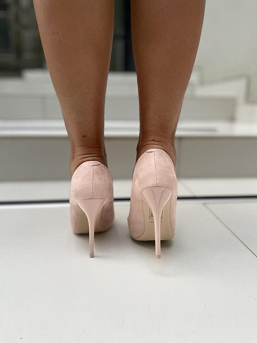 Comer Туфлі жіночі COMER пудра еко-замша каблук 11см розміри 35-38 (2717) Коломыя - изображение 8