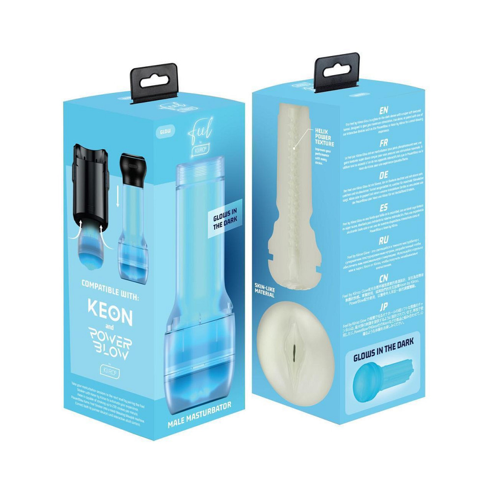Мастурбатор Kiiroo Feel Glow PBC совместим с PowerBlow и Keon Sex Aura Киев - изображение 9