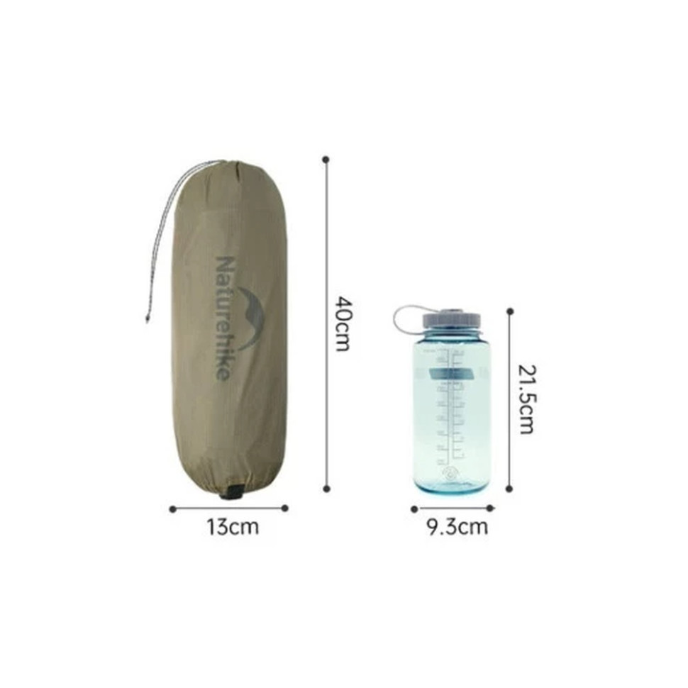 Палатка сверхлегкая двухместная с футпринтом Naturehike Cloud Up Pro CNK2350WS020, 20D, светлая серая Ровно - изображение 2