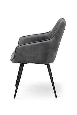 Крісло Наомі, чорний/ велюр темно-сірий Киев