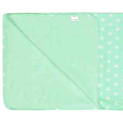 Пелюшки для малюків Еко Пупс Eco Cotton непромокаюча двостороння 65 х 90 см ментол Зірочки (EPG10N-6590zk) Вінниця