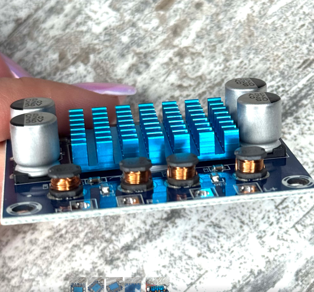 Аудио усилитель мощности звука 2x30Вт TPA3110 D-класс стерео модуль для колонок Киев - изображение 5