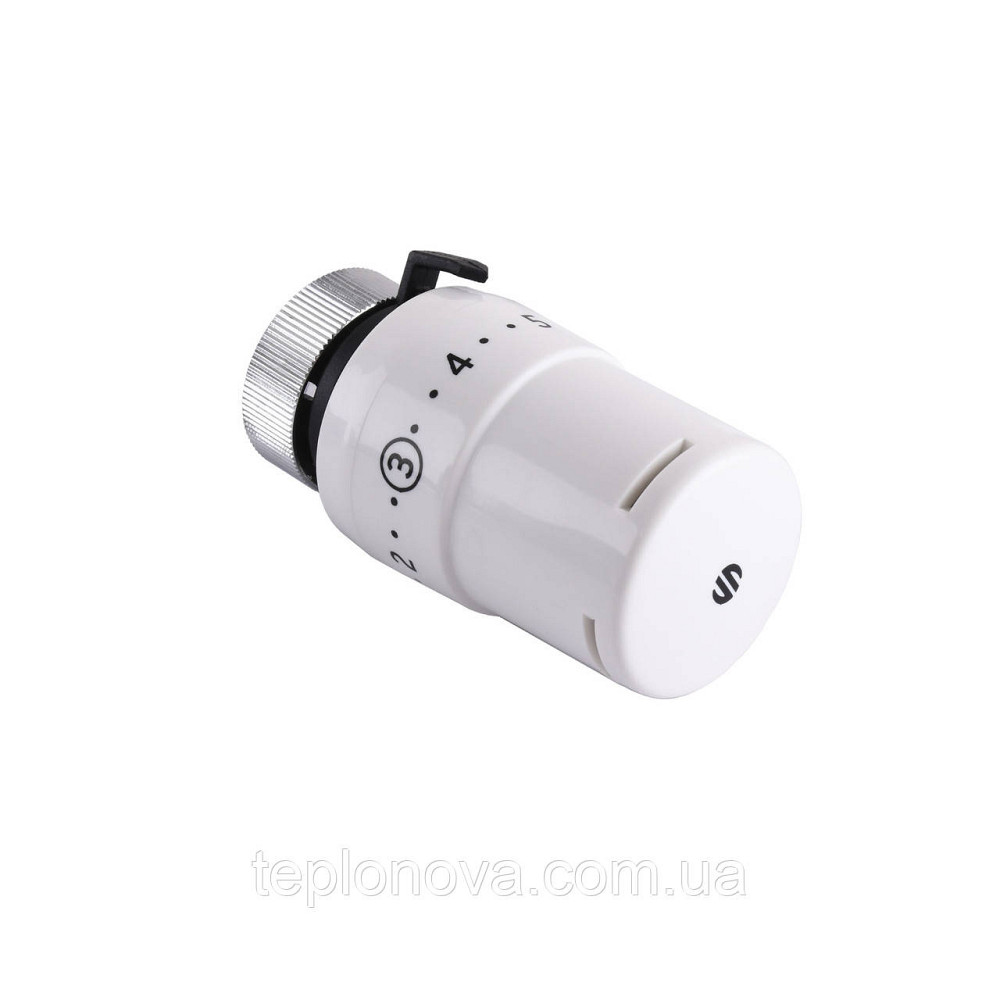 Набор Краны радиаторные угловые ARCO 1/2″ подача + обратка + термоголовкаа KC001 KCТ01 М30 Черновцы - изображение 3