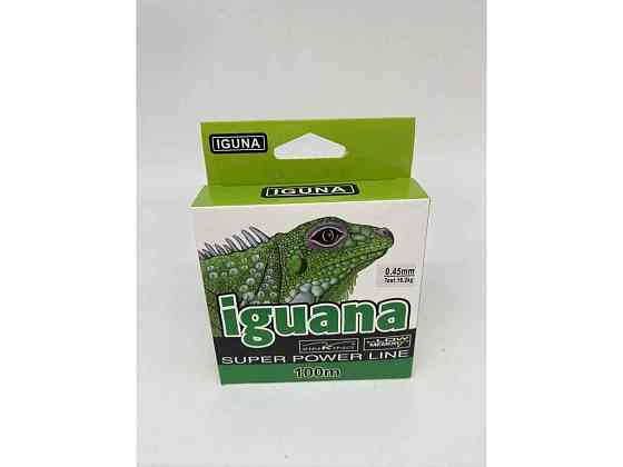 Лiска Iguana 0,45мм 16,2кг 100м прозорий SM-Y-18-045 ТМ PRC Київ