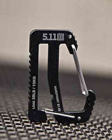 Карабин "HARDPOINT B150" BLACK 38 мм 5.11 Tactical сталь 1 ПП8143 Київ
