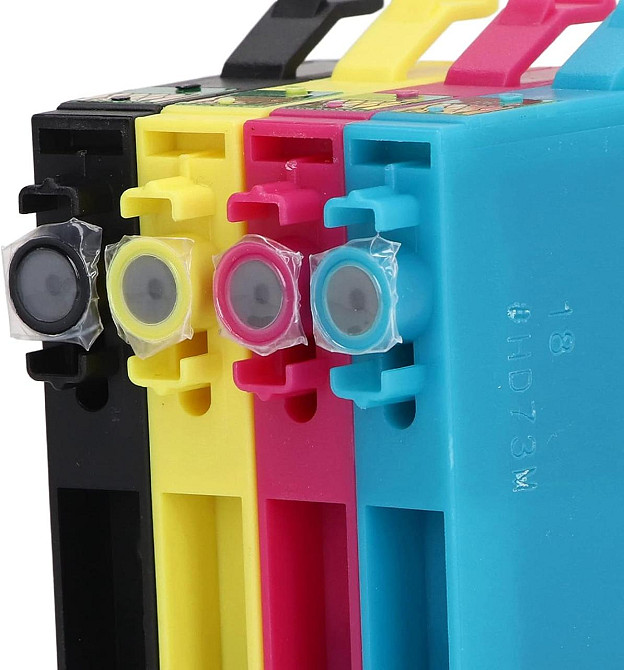 Набір картриджів Epson T1261 T1262 T1263 T1264 з чипами DuraBrite Ultra Ink 4 шт. для Stylus NX та WorkForce WF Дніпро - фото 5