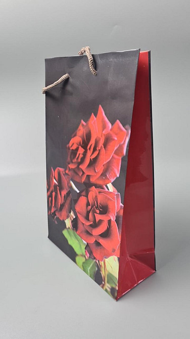 Бумажный пакет подарочный Средний 17/26/8(артSV-129) (12 шт) Харьков - изображение 1