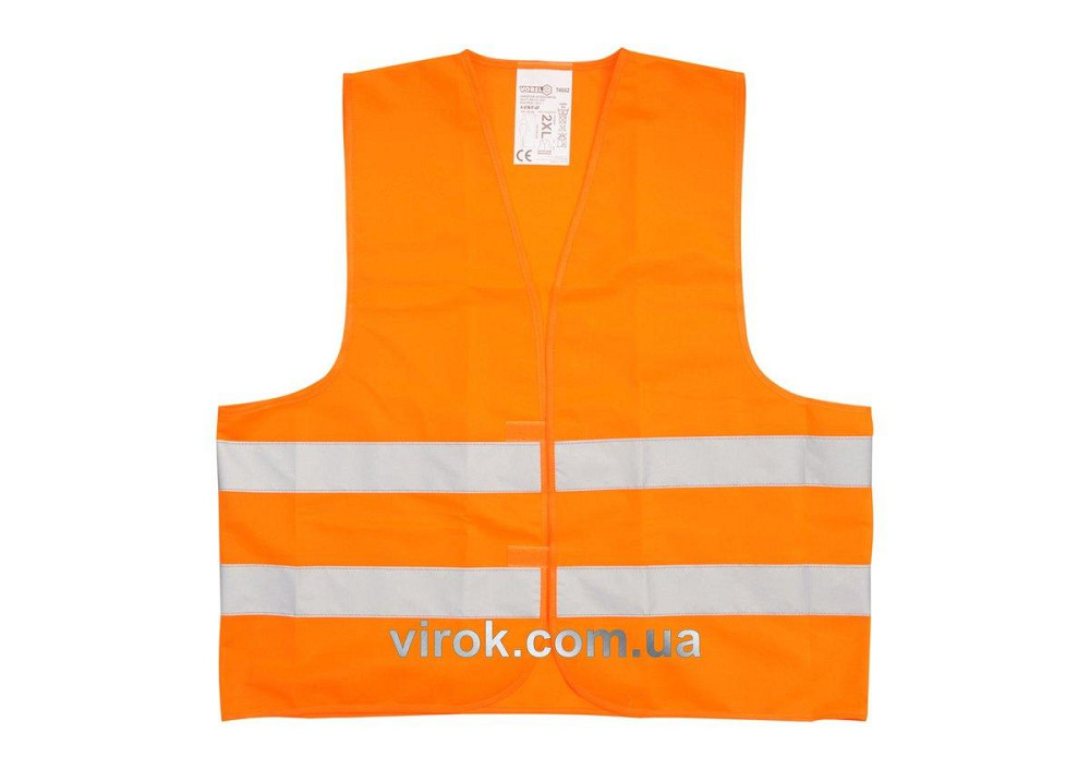 Жилет сигнальний VOREL оранжевий, розм. L [100] Одеса - фото 1