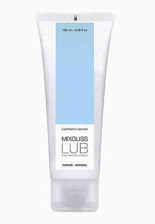 Лубрикант на водной основе MixGliss LUB NATURE (150 мл) с алантоином и экстрактом алоэ Sex Aura Киев