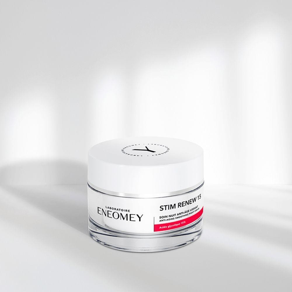Нічний антивіковий крем з гліколевою кислотою 15% Stim Renew 15 Anti-aging Smoothing Night Cream Eneomey, 50 мл Дніпро - фото 3
