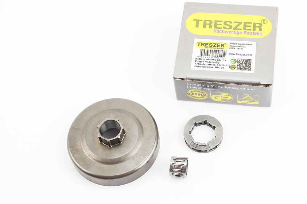 Тарілка зчеплення + зірка 325-7 Husqvarna-340/345/350/351/353/357/359/445/450/560 + підшипник Киев - изображение 1