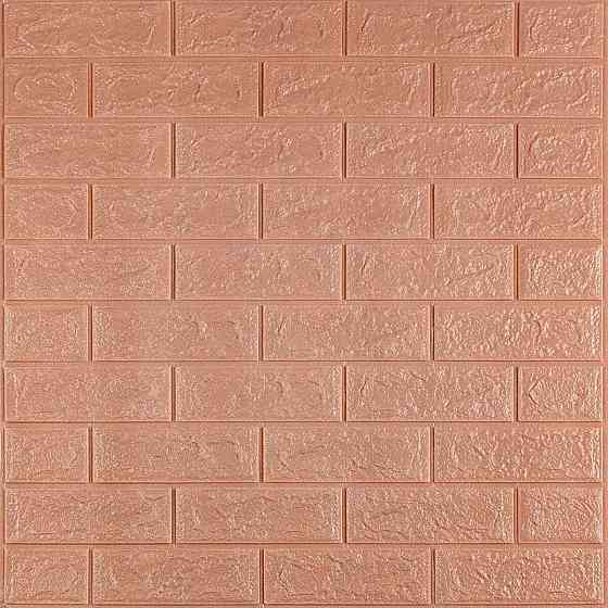 3D панель самоклеющаяся кирпич Пудра 700х770х5мм SW-00001801 Днепр