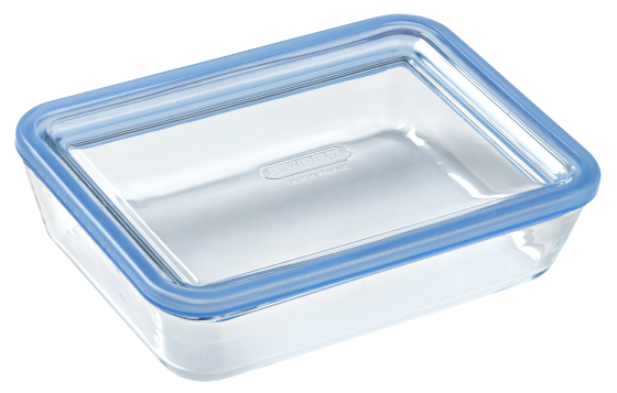 Форма с крышкой Pyrex Pure Glass, 19x14x5 см (0.8 л) (7092349) Киев