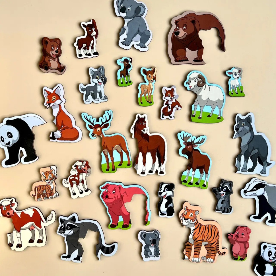 Деревянный пазл 