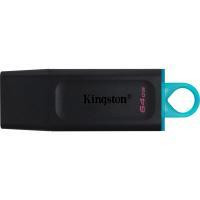 USB флеш накопичувач Kingston 64GB DataTraveler Exodia Black/Teal USB 3.2 (DTX/64GB) Киев - изображение 1