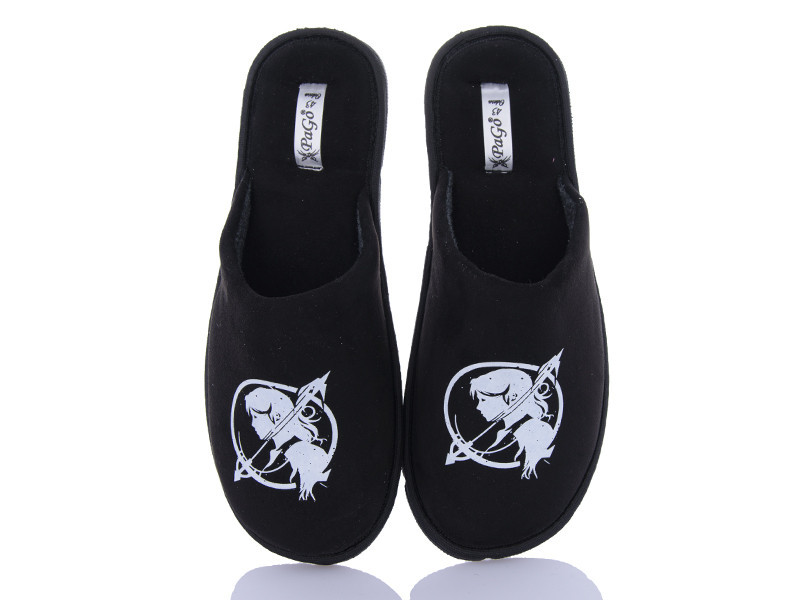 Тапочки Стрелец Знак зодиака Мужские закрытый носок Pago 22.11-21.12 черный 45 Одесса - изображение 1