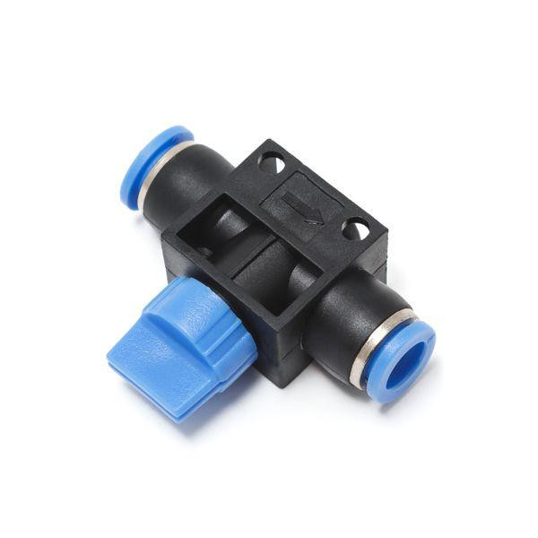 Фитинг для пластиковых трубок с краном 10x10мм Partner SHVFF10-10 Одесса - изображение 1