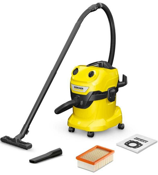 Karcher Пилосос Karcher KWD3/wd3P/wd4/wd5/wd6p. пылесос с розеткой кершер. Харків - фото 3