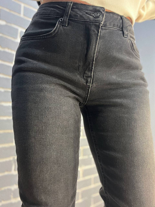 Джинси жіночі Replus 16-2 MOM стрейчеві комфорт, чорний, 33, 33, 91 см, 120 см Київ - фото 5