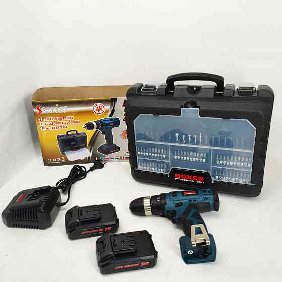 Шуруповерт аккумуляторный удобный, Многофункциональный шуруповерт набор с насадками NX-91 Львов