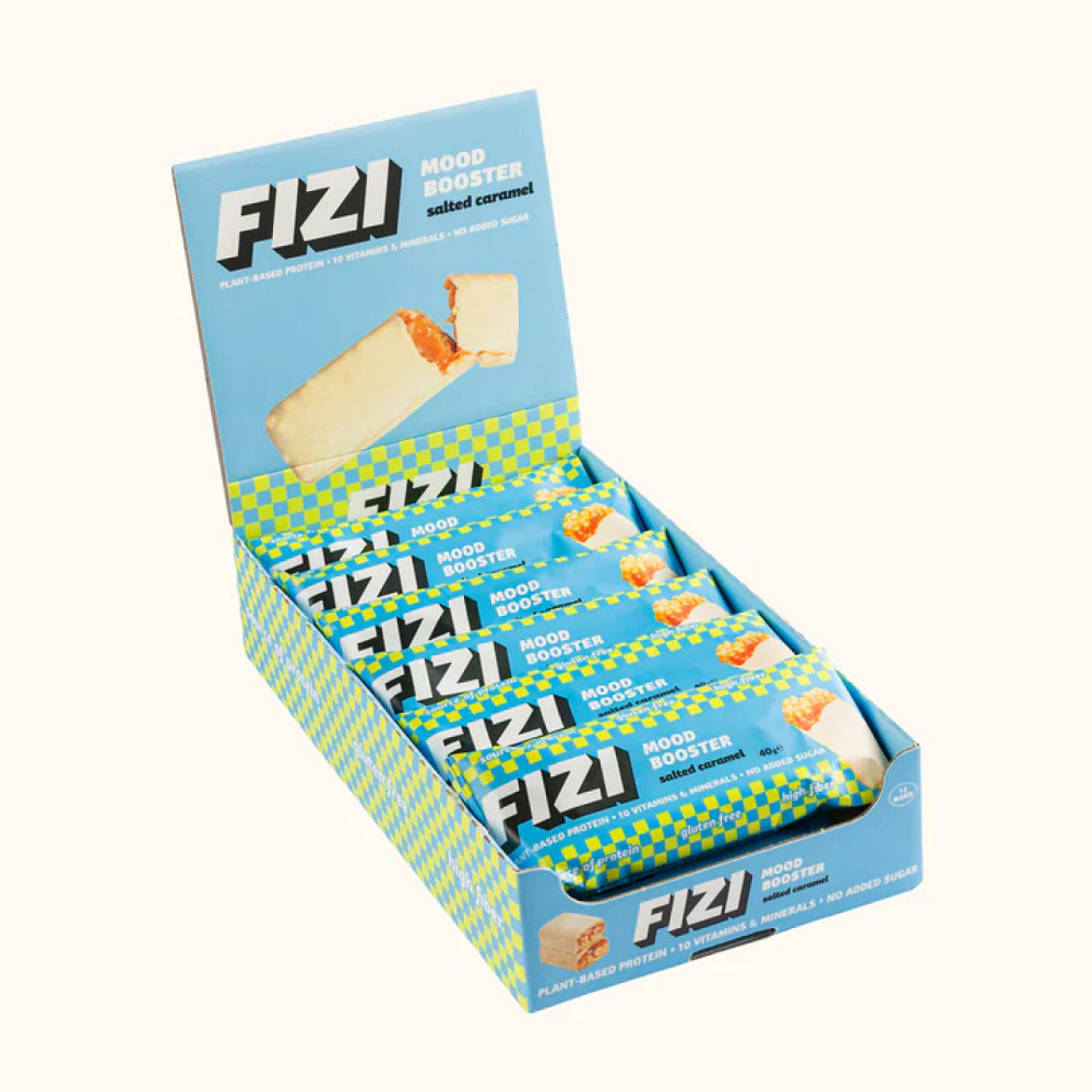 Fizi Mood Booster - 12x40g Salted Caramel Київ - фото 1