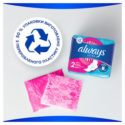 Гігієнічні прокладки Always Ultra Super (Розмір 2) 48 шт. (8700216450294) Вінниця - фото 7