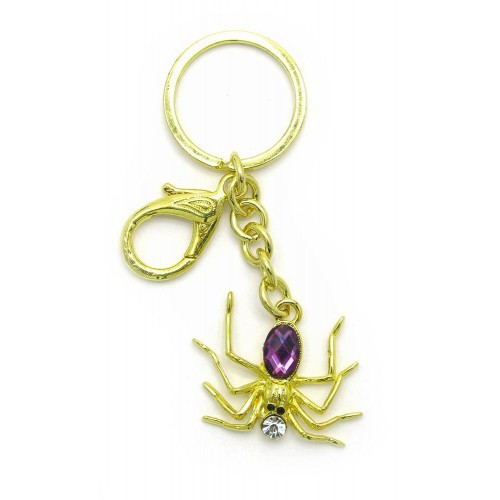 Брелок для ключей  Паук со стразами Киев - изображение 1