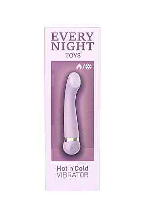 Выбратор с охлаждением и подогревом Every Night Toys для точки G, сиреневый Sex Aura Киев