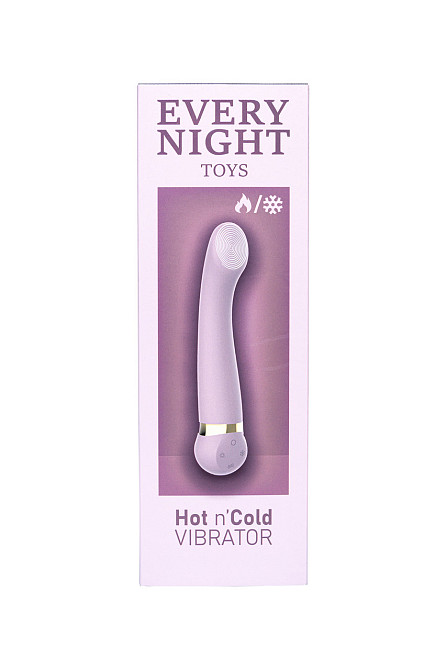 Выбратор с охлаждением и подогревом Every Night Toys для точки G, сиреневый Sex Aura Киев - изображение 5