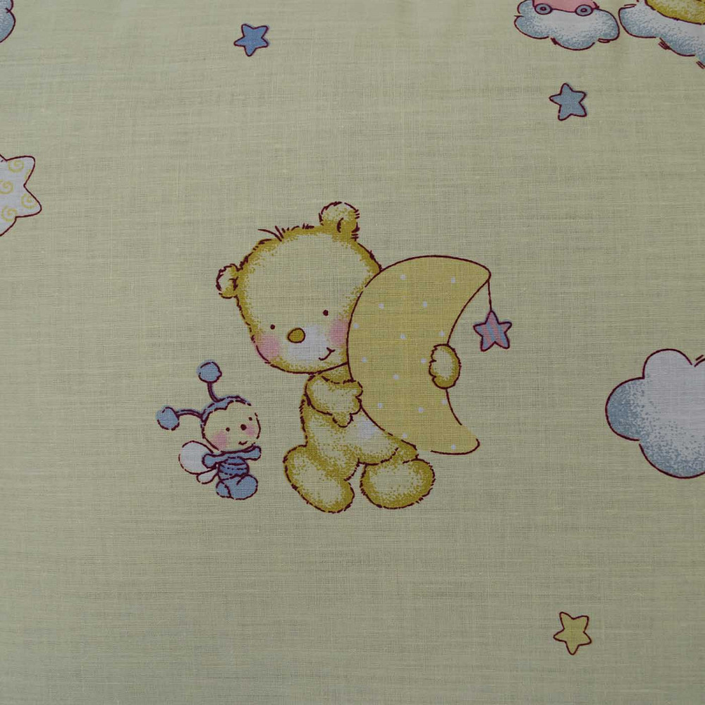 Подушка конопляна дитяча YouStar 40х60 см чохол 100% бавовна бязь (Жовтий) Суми - фото 3