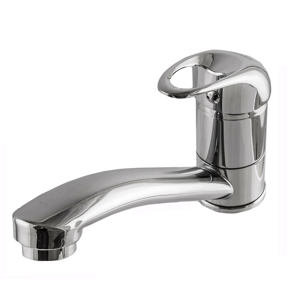 Змішувач для умивальника EcoMix ELIT EM-N-103M-WH-1 поворотній 15см (без Шлангів)-(по 1шт в коробці) Луцк - изображение 4