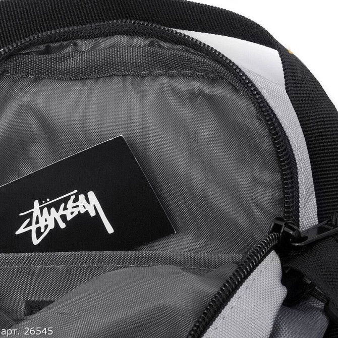 Сумка через плече Stussy 19x16 сірий Запоріжжя - фото 5