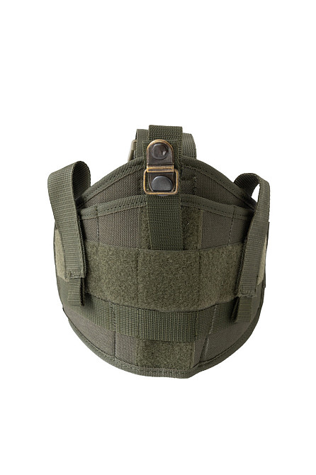 Кобура стегнова для пістолета хакі олива з поясним кріпленням універсальна Cordura Одеса - фото 9